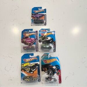 Hot Wheels 5 Car bundle